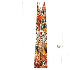 Leopard print jumpsuit